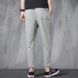 New Men's Trend Loose Summer Thin Sports Ice Elastic Pants