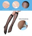 Sexy Thin Mesh Summer Ladies Transparent Over Knee Socks