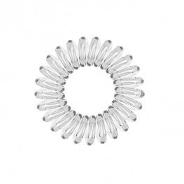 1 Pcs Spiral Hair Ties, Coil Hair Ties, Hair Coils - Transparent